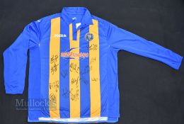 2011/2012 Shrewsbury Town multi-signed Football Shirt