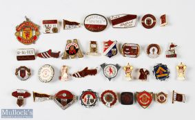 Manchester United football Enamel pin/lapel badges features I am a Stretford Ender, United for Ever,
