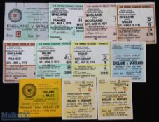 Tickets: England schoolboy internationals to include 1964 Germany x 2, 1964 Wales (Chesterfield),