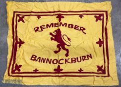 c1970 Rangers Football Scarves and Flag: to include 10 scarves made of silk, cotton and more