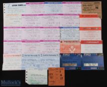 Tickets: Sheffield Utd home tickets 1991/92 Arsenal, 1992/93 (1st premier league season) Blackburn