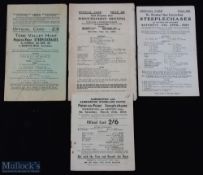 1954 Four Point To Point Steeplechase Meeting Cards, to include Eyton on Severn 24th April 1954,