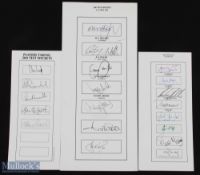 Benefit of Proceeds to the Lord's Taverners Charity - Cricket Autographs - 5,000 Test Runs on 1st