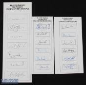 Benefit of Proceeds to the Lord's Taverners Charity - Cricket Autographs - Players taking 100