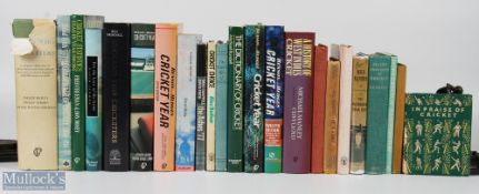 Cricket Books: a selection of new and older books with noted books - The Ashes 77 Greg Chappell,