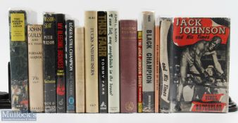 Boxing History Autobiography Books, a good selection to include Jack Johnson and his times Denzil