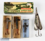 4x Artificial Baits, comprising: 2x Kennedy Redditch 2.5