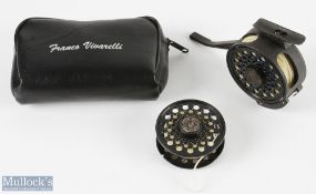 Franco Vivarelli carbon fibre Patent Pending Italy automatic fly reel with spare spool 3