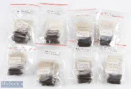 Quantity of Lure Hooks, size 4 in packets of 10s, unused old shop stock #190