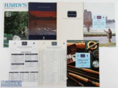 Hardy Angling Guide Catalogues, from 1973, 1986/87, 1988, 1993 - with price guide, the Sovereign