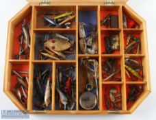 Large Selection of Assorted Lures and Spinners (90+) of various makers and styles inc Giggs ruby eye