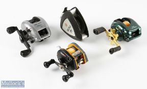 4x Assorted Reels inc ABU Delta 3, ABU Ambassadeur Ultra Mag I, Masterline MS600 and Shakespeare