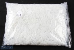 Plastic Tubes for Fly Tying Lures, unused old shop stock bag of 1000s #2kg