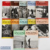 1954 Angling Magazines a full run January to December No 110-120