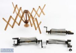 A collection of Line Dryers, made up of: 1x unnamed and unused; 1x unnamed light use; 1x Angler's