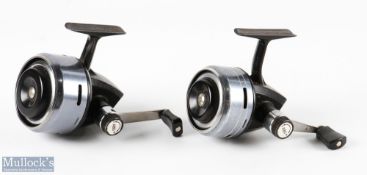 2x Abu 506M closed face spinning reels, both run very well, light use, both in zip cases (2)