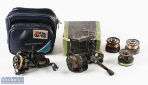 Abu Cardinal 54 fixed spool spinning reel good bail, rear drag, Seat No 79 1002, light use, spare