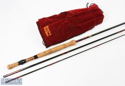Bruce & Walker salmon sea trout hand built hexagraph fly rod 10' 6