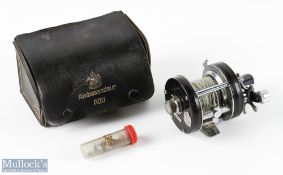 Abu Ambassadeur 5001 C multiplier reel, LHW, Seat No blank, runs very well, in original case with