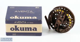 Okuma Aventa VT 1002 alloy centre pin trotting reel 4.5