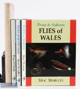 Trout and Salmon Fly Fishing Books: Flies of Scotland Stan Headley1997, Flies of Wales Moc Morgan