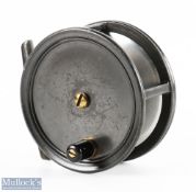 Robert Turnbull Edinburgh, alloy salmon fly reel, 4.5