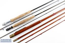 Airflow Classic Hi Modulus carbon fly rod 9' 2pc line 67#, alloy uplocking reel seat, lined butt/tip