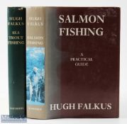 Falkus, Hugh fishing books - one signed Salmon Fishing, A Practical Guide 1984 plus a signed copy of
