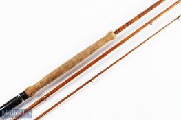 Martin James split cane salmon fishing rod 12' 3pc, 25