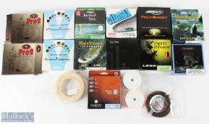 Selection of Fly Lines - new boxed Varivaas DT5F, Varivas WF5F, Loop Opti Stillwater WF6F, Rio 11g