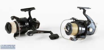 Masterline C Catcher 40 spinning reel with folding handle, together with HR 870 large sea fishing