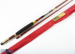 Abu Sweden Feralite 8910 Zoom glass fly rod S3577 9' 2pc line 9/10#, gold finish, double down