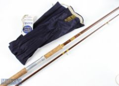 Hardy Alnwick Fibalite No 1 salmon spinning rod 10' 2pc, 28