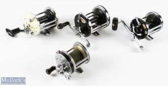 4x Assorted Multiplier Reels - including Ryobi Atlantic 3246, Pfleuger Capitol No.1985, Gladding