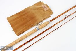 Aspindales Redditch Aero 890 split cane float/trotting rod 10' 6