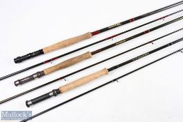 Pegley Davies fire stick plus carbon fibre fly rod, 9'6