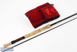 Bruce & Walker hexagraph hand built trout power plus fly rod 9' 6