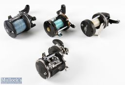 4x Assorted Multiplier Reels - inc Shakespeare Fulmar 2920 355 trolling reel, Shakespeare
