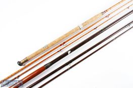 Hardy Alnwick greenheart salmon rod No 46890 (1899) 17' 6