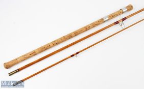 Chapmans 500 split cane spinning rod 10' 2pc with 24