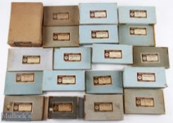 A Quantity of Empty A E Rudge & Son Fishing Accessories - Devon Minows, Quill Minows, a reels