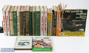 Period Fishing Books, a collection to include Where to Fish 1951-52, 58-59, 67-68, 69-70, 71-72,