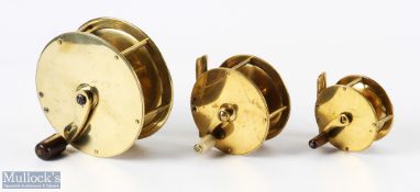 Unnamed brass crank wind reel 2.5