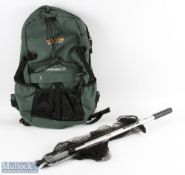 Daiwa Folding Landing Net made in Germany plus a Regatta Landtrekka 25 backpack G+