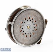 Hardy Bros Perfect contracted Mk II fly reel, 3 3/8