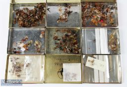 Quantity of Mixed Trout Flies and labelled 'dry small trout', 'dry medium trout', 'dry large trout',
