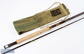 Hardy Alnwick Richard Walker Reservoir Superlight glass fly rod 9' 3