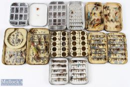 A collection of alloy Fly Tins, comprising: Richard Wheatley 6