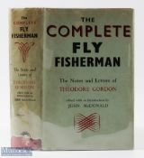 The Complete Fly Fisherman by Theodore Gordon 1949 1st edition with dust jacket, overall good