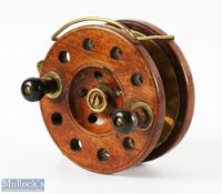 Millwards Overseas Frog back mahogany sea reel 5